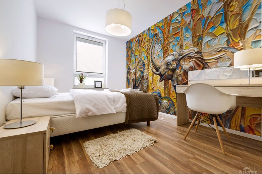 Joyful Mural print