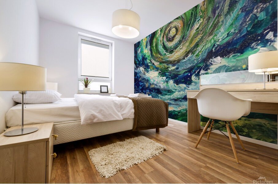 Distant Sun  Mural print