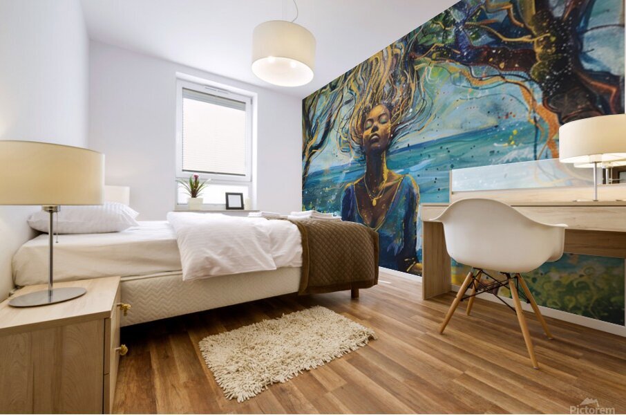 Harmony of Devine Elements  Mural print