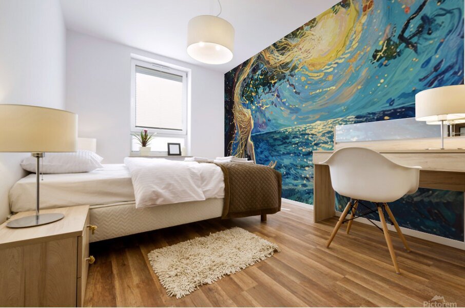 Luminous Tranquility  Mural print