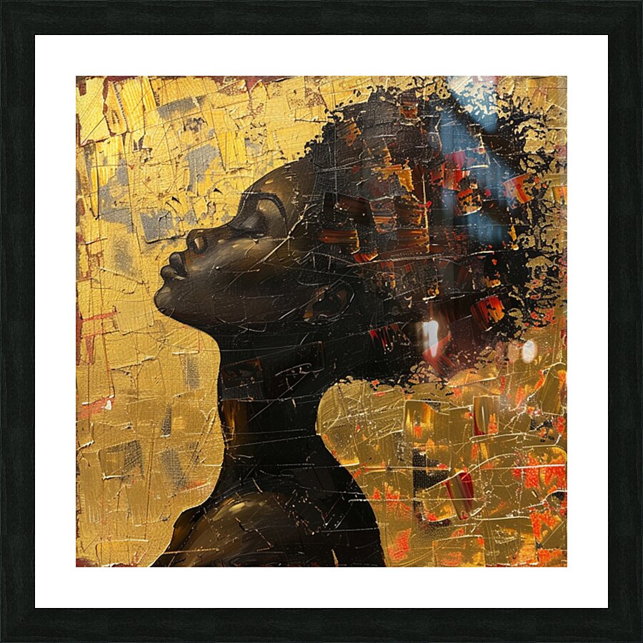 Woven Whispers  Picture Frame print