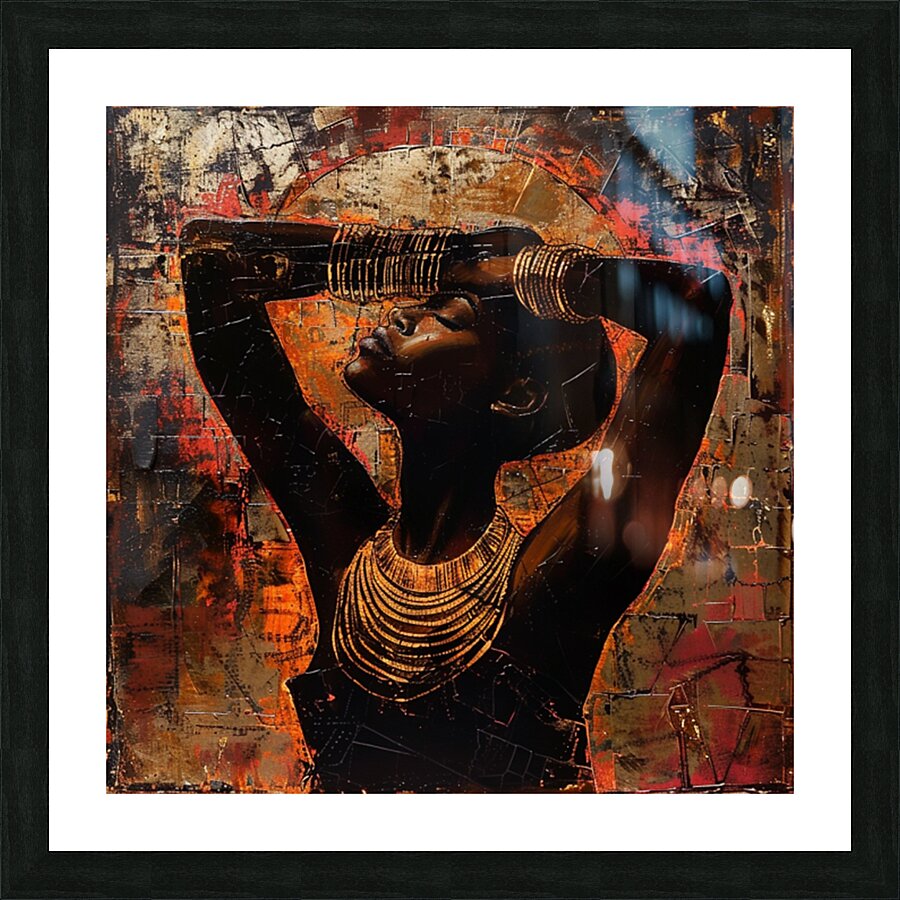 Roho Nzuri  Picture Frame print