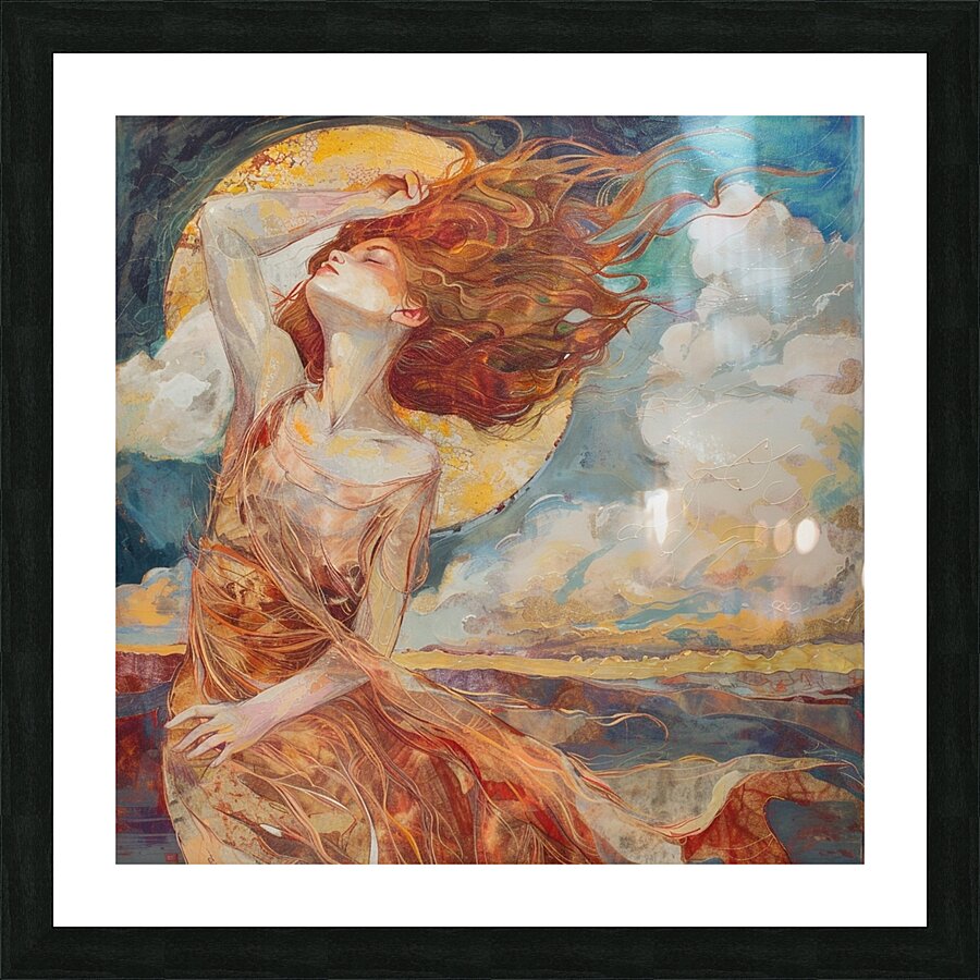 Tranquility Picture Frame print