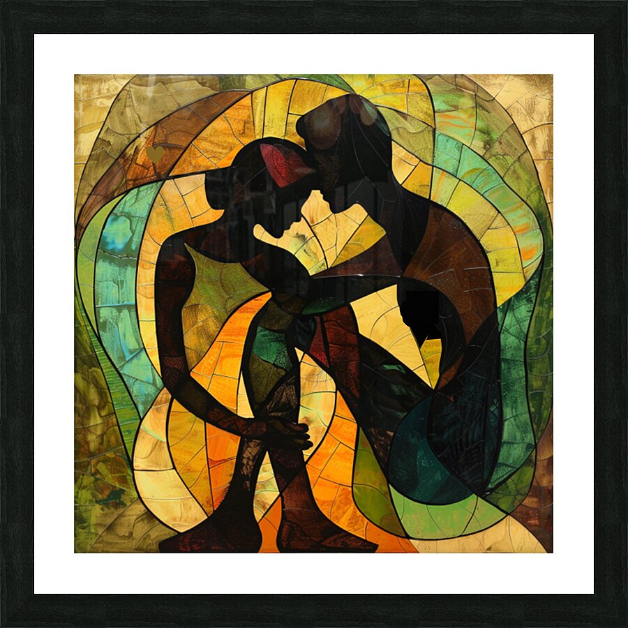 Intimate Embrace Picture Frame print