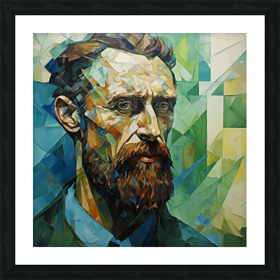 Cubist Consciousness  Picture Frame print