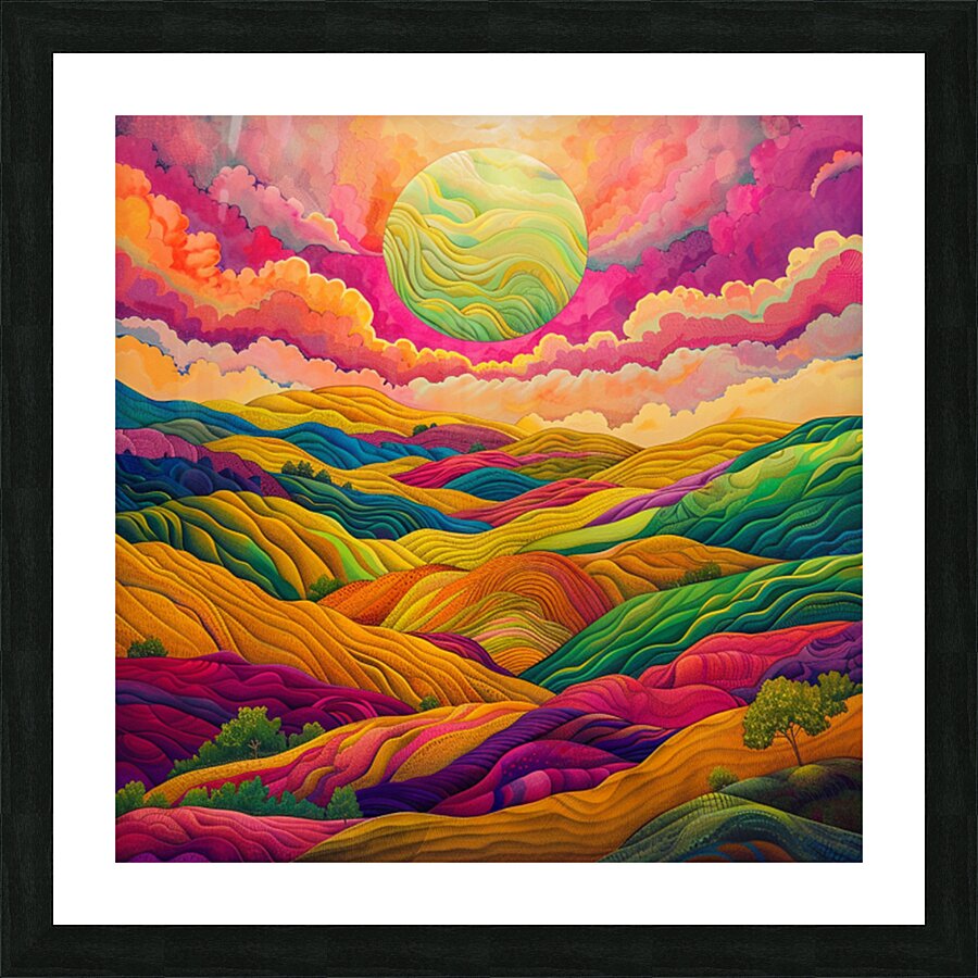 Brillant Stillness  Picture Frame print