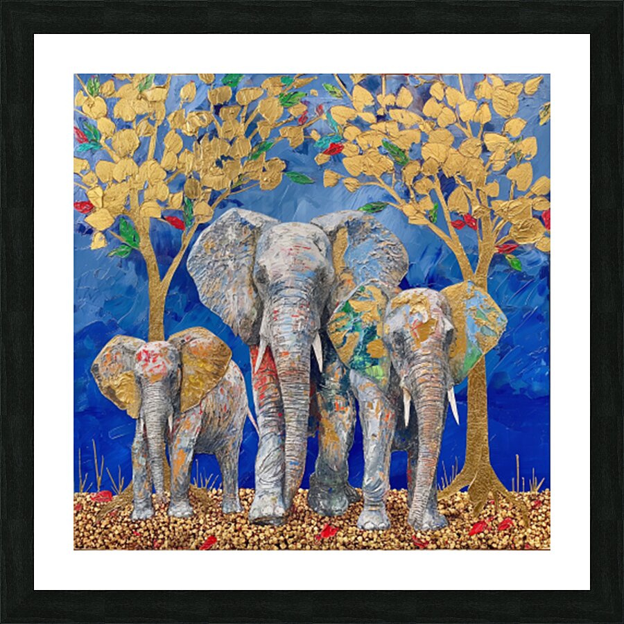 Opulence Picture Frame print