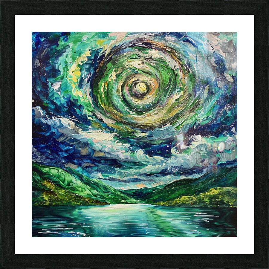 Distant Sun  Picture Frame print