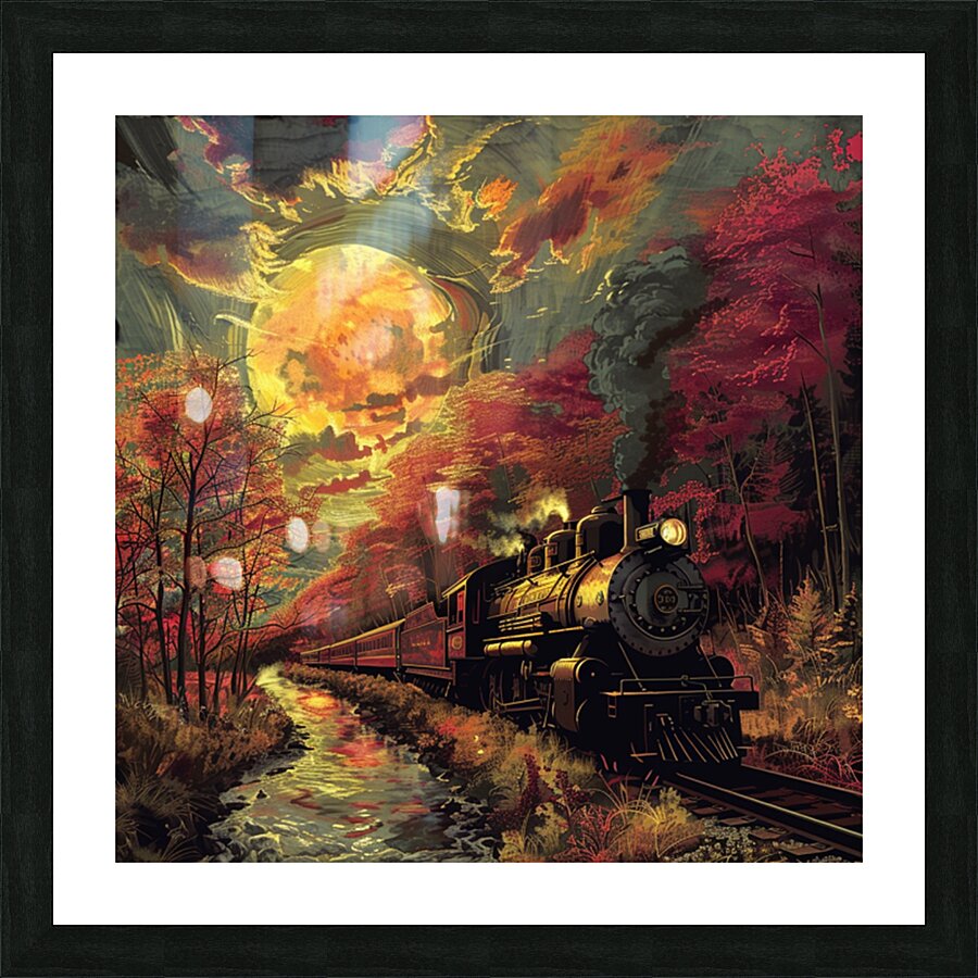 Autumn Blaze  Picture Frame print