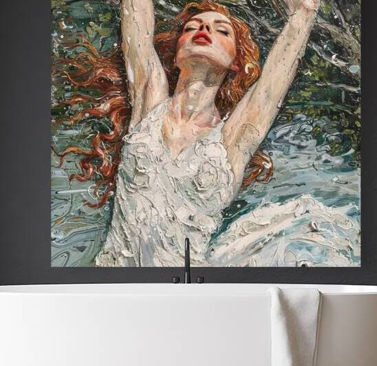 Rippled Flow by Expressionist Muse MMXXIV