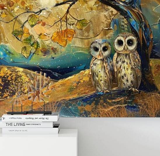 Twilight Hoots  Reproduction