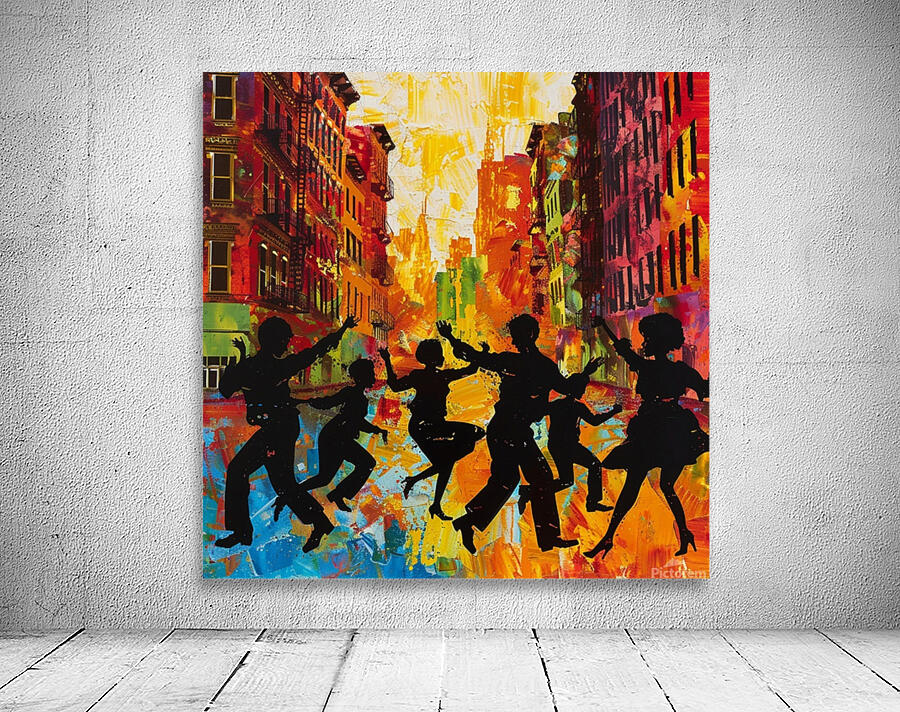 Dancing City  Wall Preview