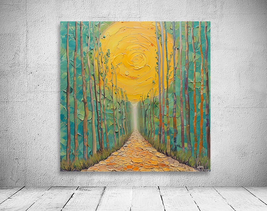 Pathway Through The Forest Wall Preview