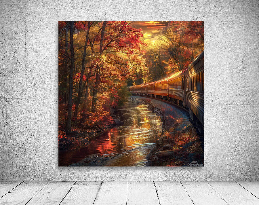 Train Ride Through the Country  Wall Preview