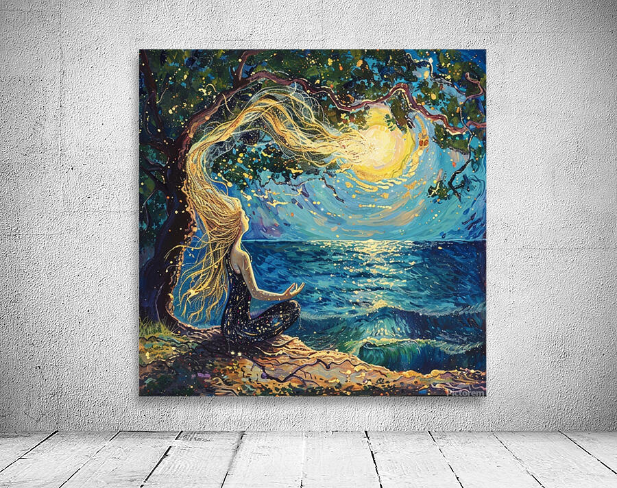Luminous Tranquility  Wall Preview