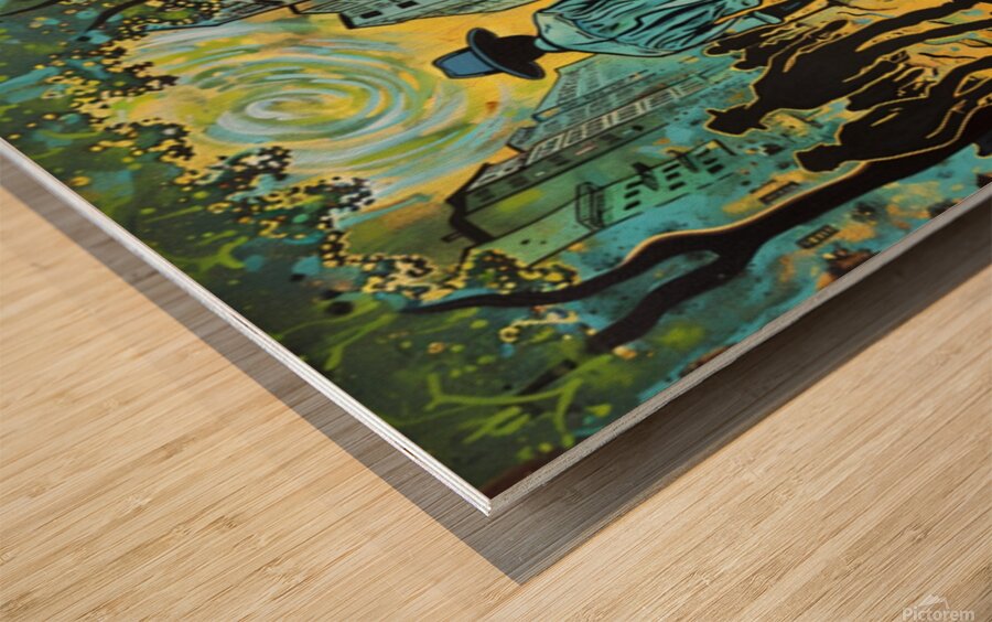 Nostalgia Wood print