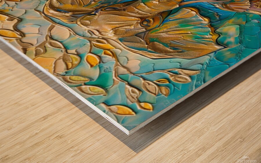 Protection Wood print