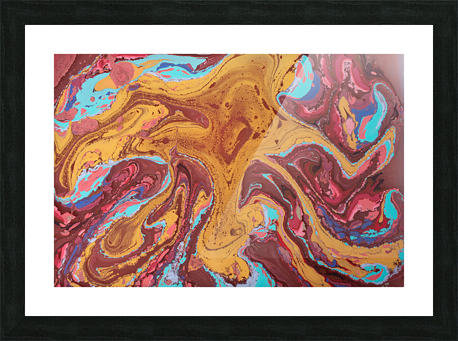 ert 3 Picture Frame print