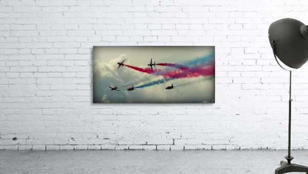 Red Arrows in Action Wall Preview