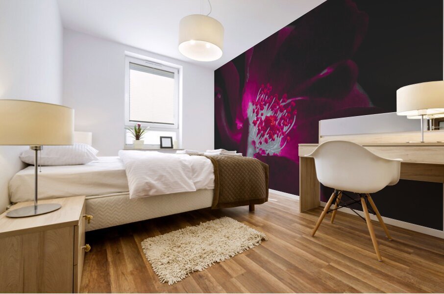 Velvet Glow Mural print