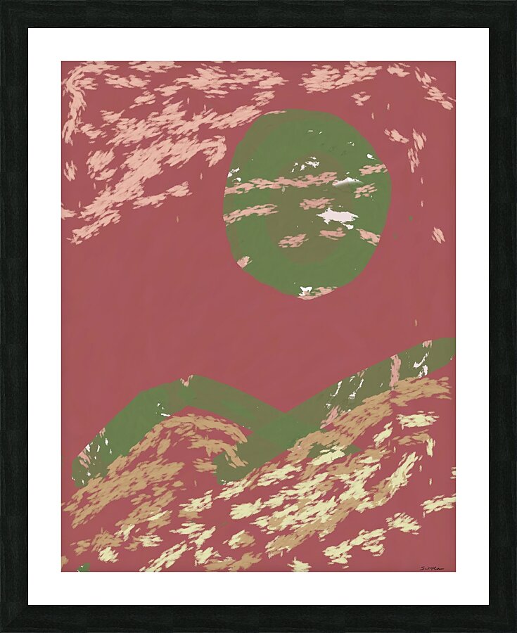 Sacred Peak Picture Frame print