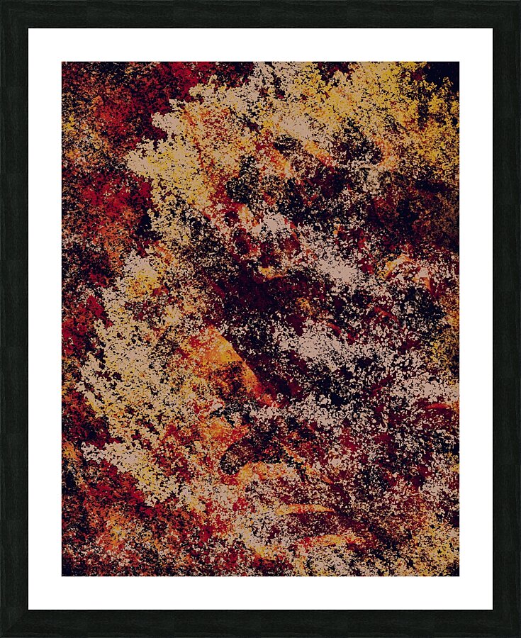 Autumn Burst Picture Frame print