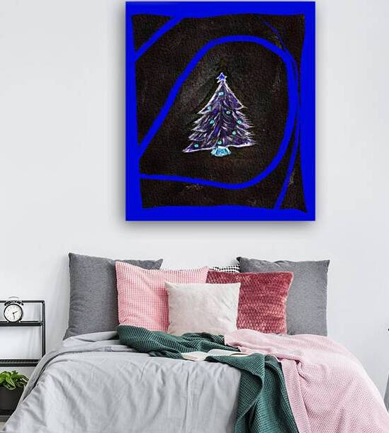Electric Blue Christmas by Sandi McCartney