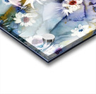 Blue Floral Acrylic print
