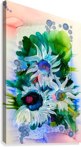 Floral Burst Canvas Print