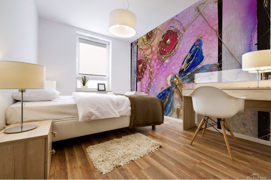 Joy Full Soaring Mural print