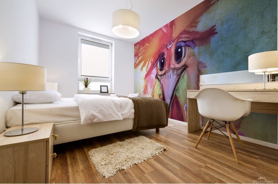 Miss Lucy Mural print