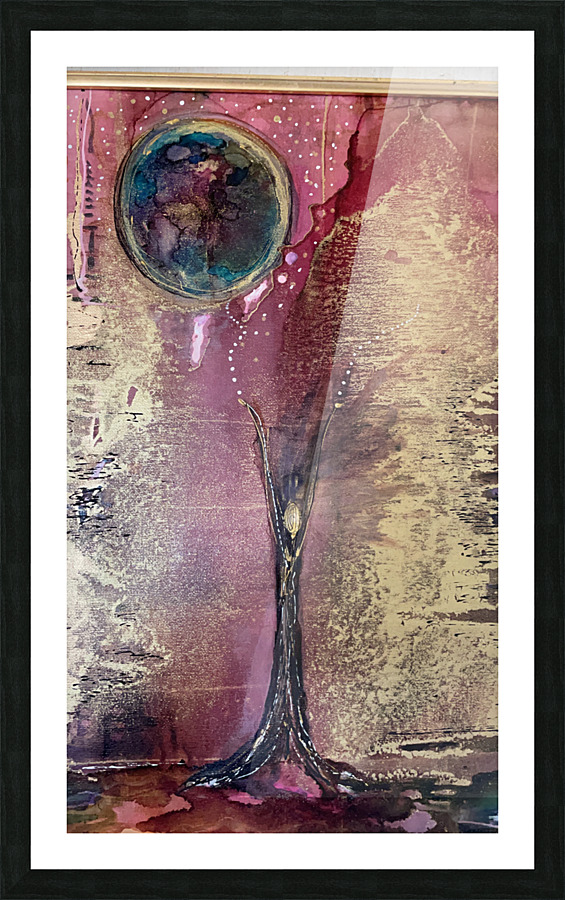New Earth Picture Frame print