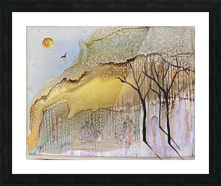 Golden Hour Picture Frame print