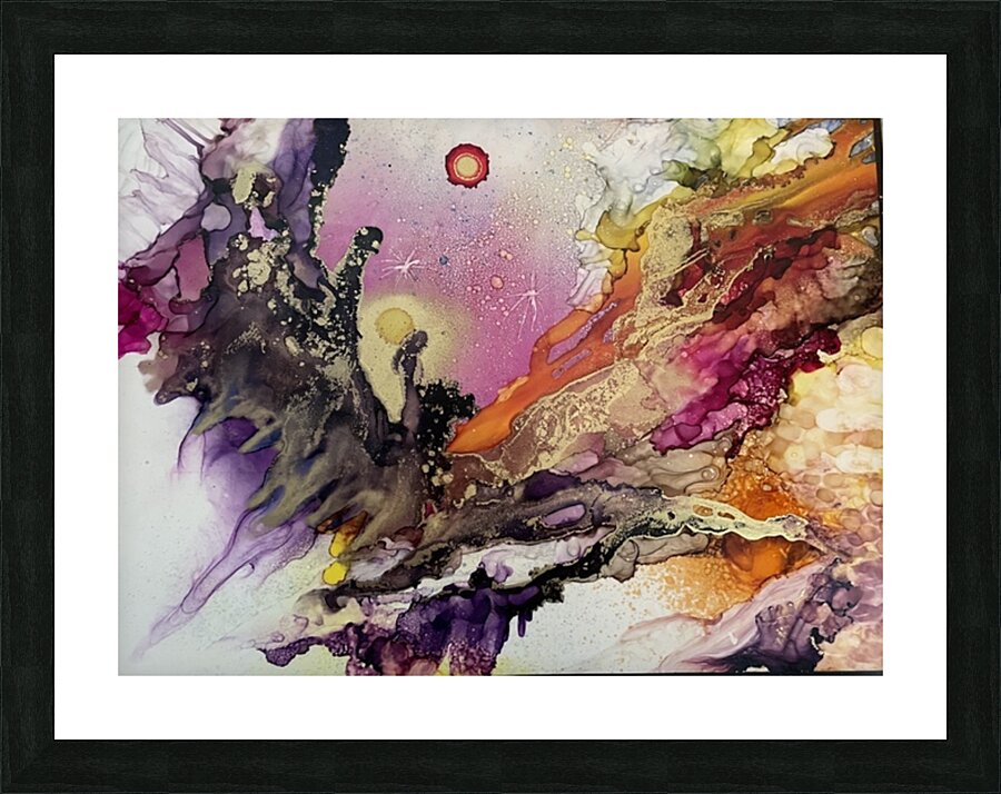 Galactic  Picture Frame print