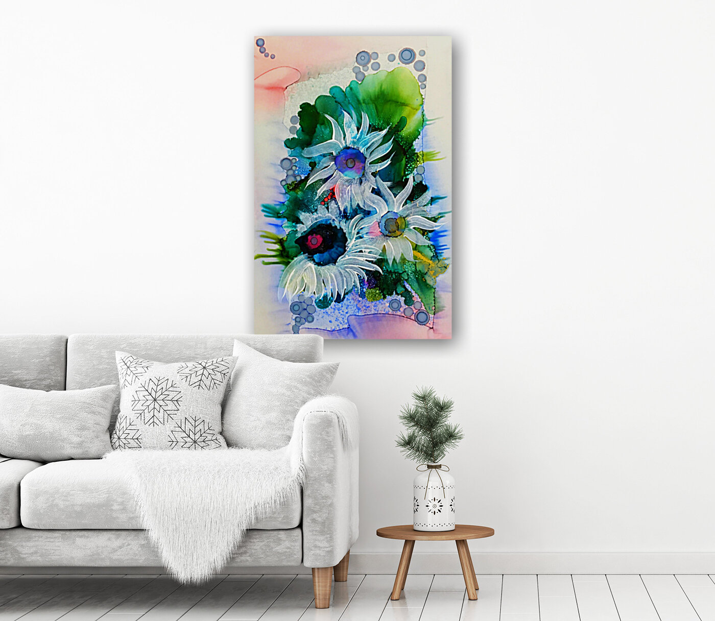 Floral Burst Reproduction