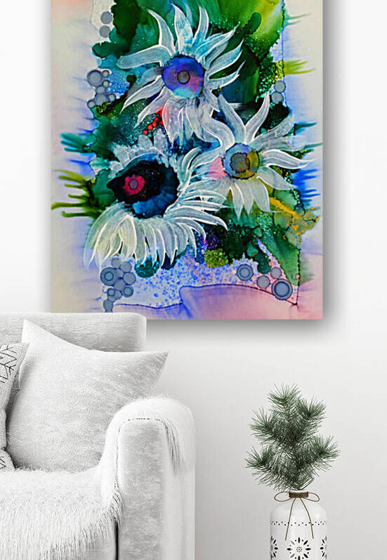 Floral Burst by Denise Johnson