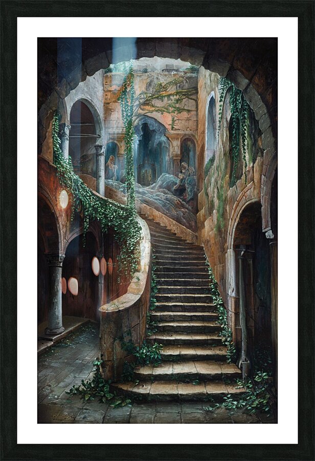 ALONE IN LIFE  Picture Frame print