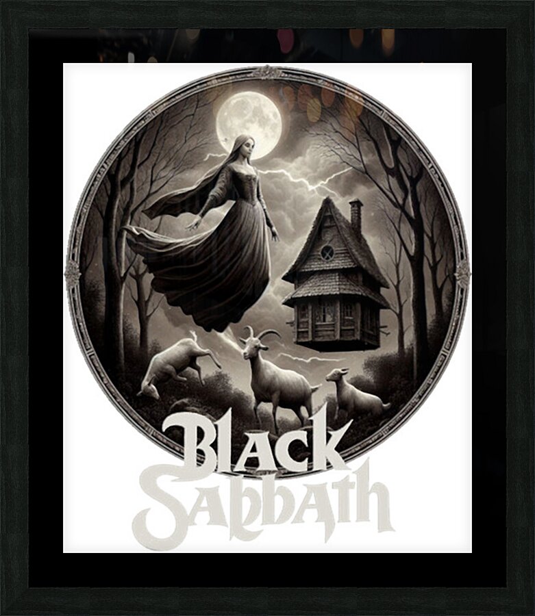 Black Sabbath 6 Picture Frame print