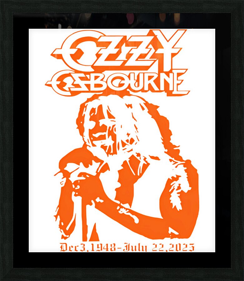 Black Sabbath 11 Picture Frame print