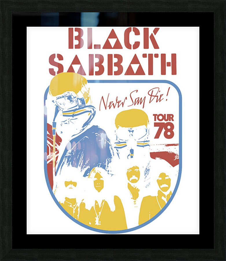 Black Sabbath 21 Picture Frame print
