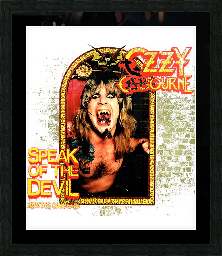 Black Sabbath 32 Picture Frame print