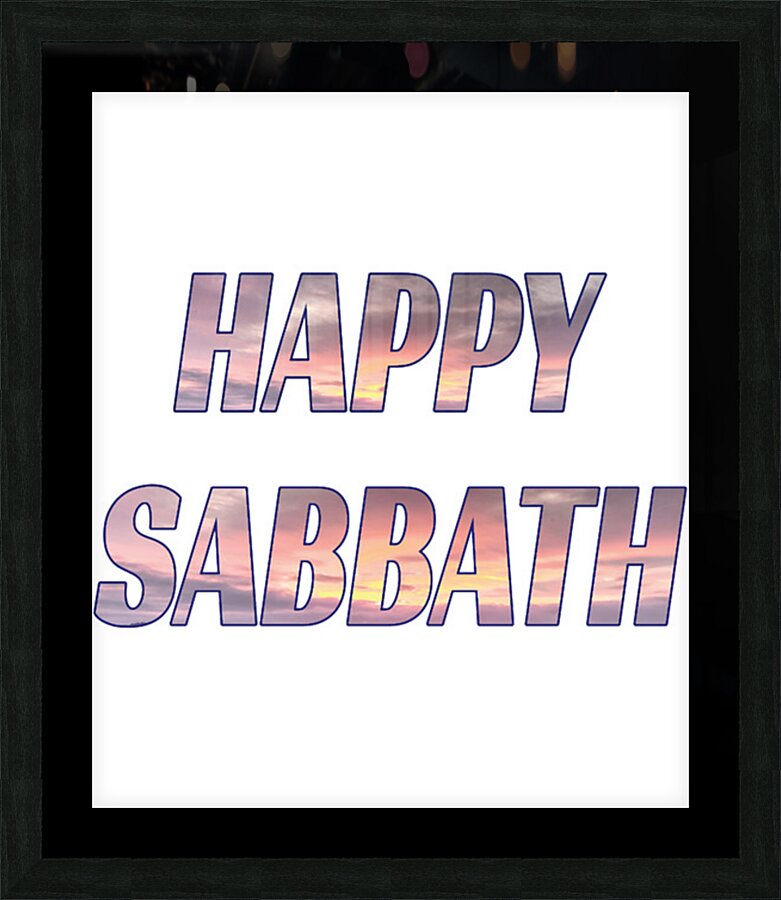 Black Sabbath 38 Picture Frame print