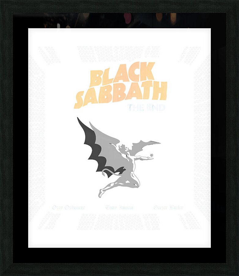 Black Sabbath 43 Picture Frame print
