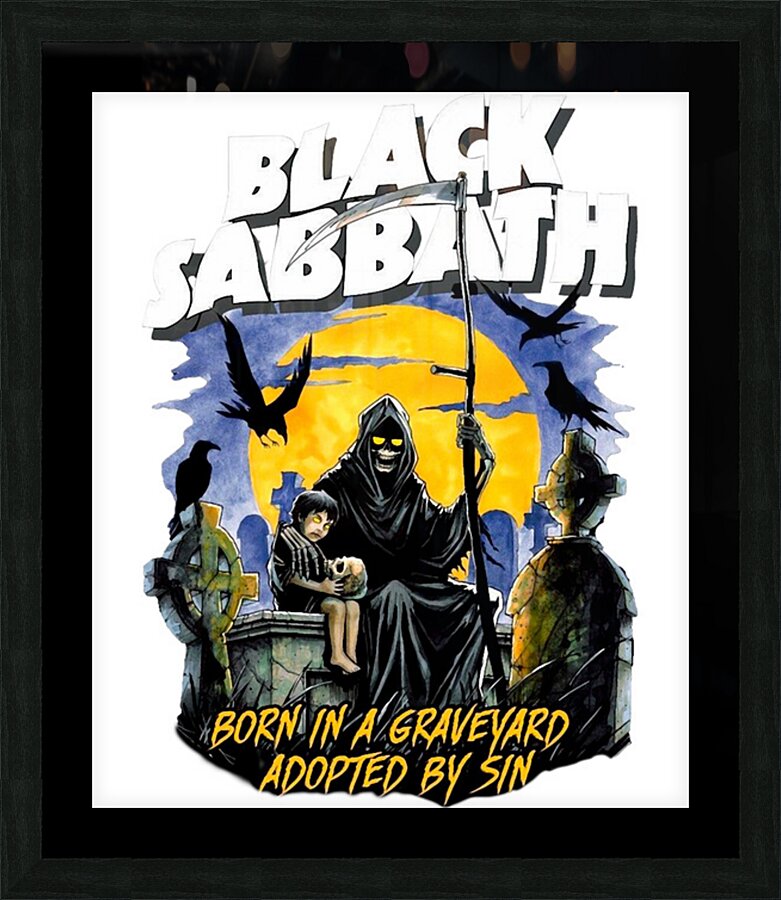 Black Sabbath 44 Picture Frame print