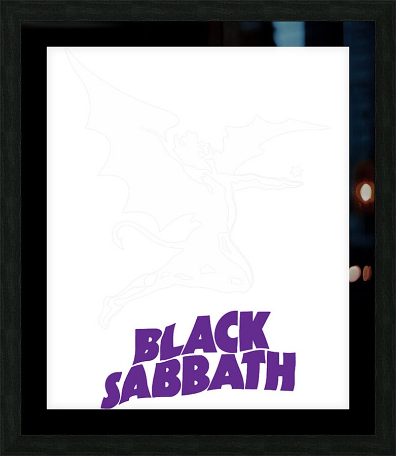 Black Sabbath 19 Picture Frame print