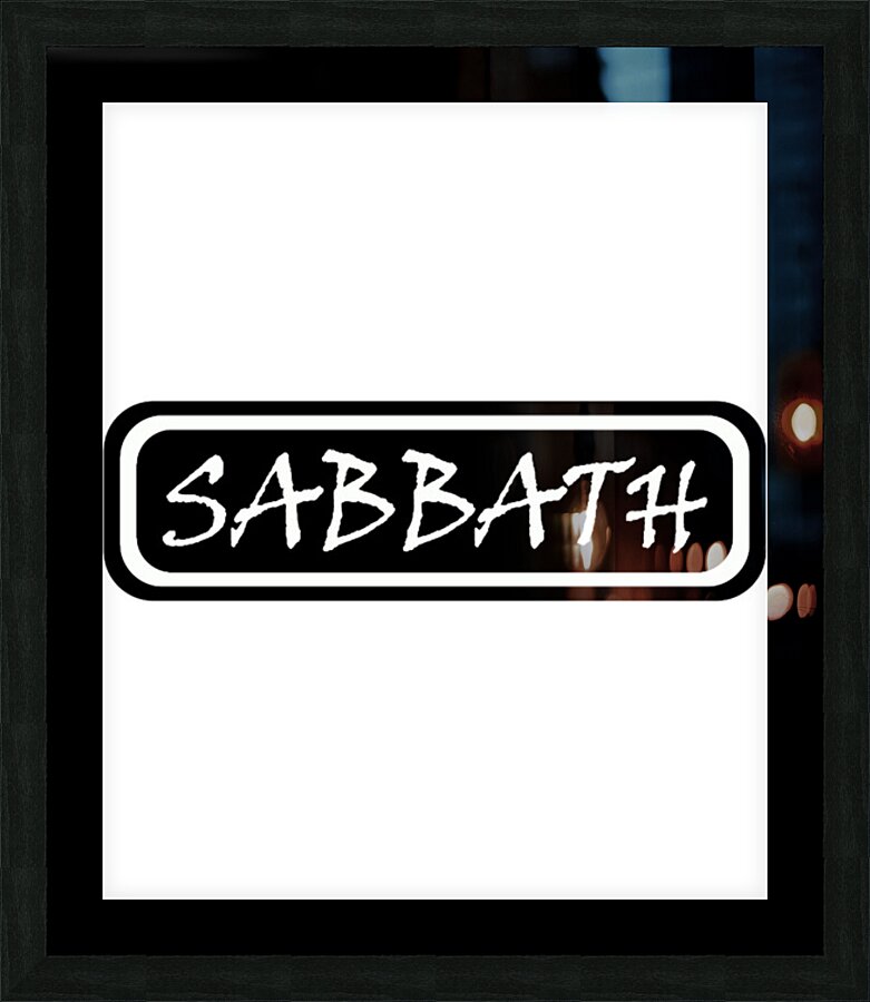 Black Sabbath 20 Picture Frame print