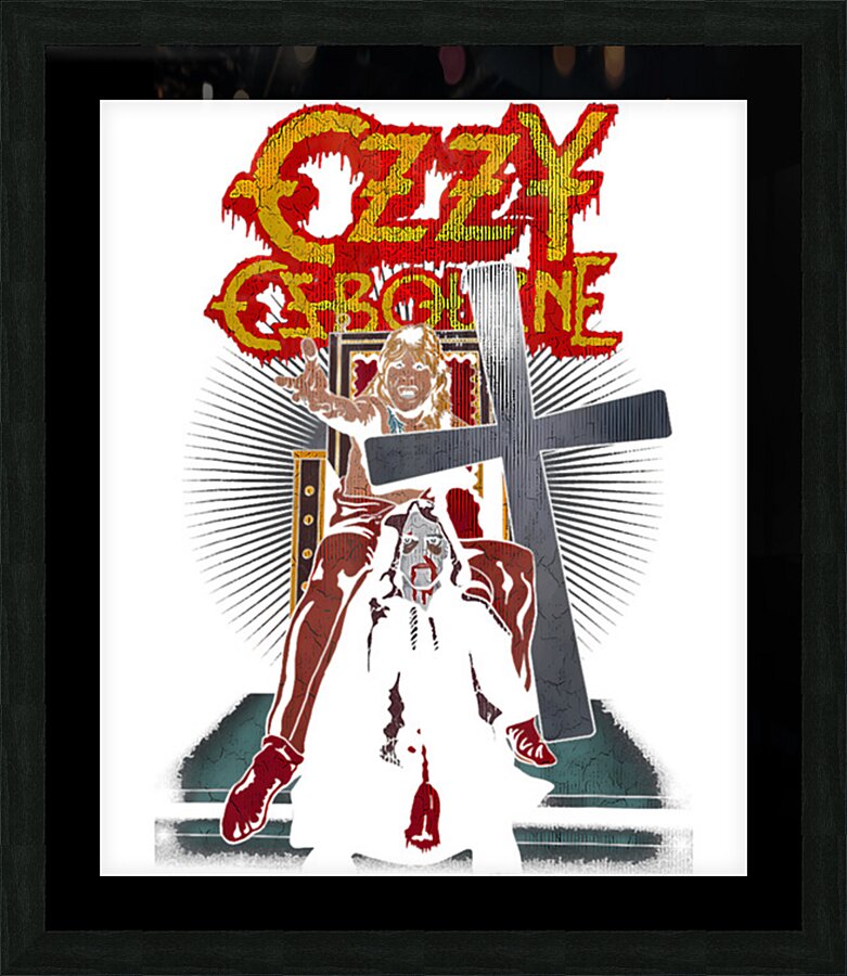 Black Sabbath 45 Picture Frame print