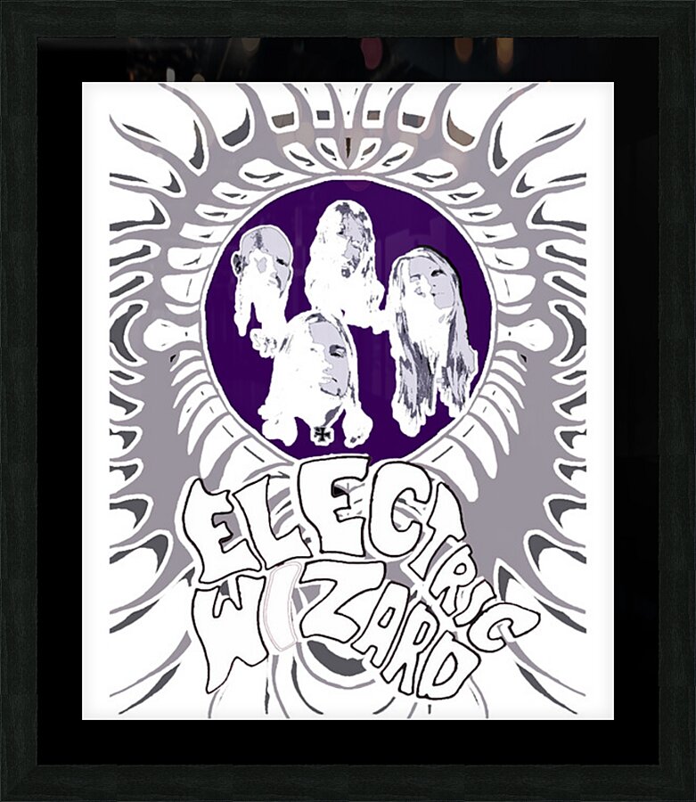 Electric Wizard 12 Picture Frame print