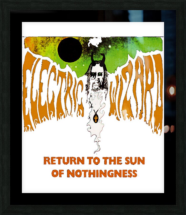 Electric Wizard 21 Picture Frame print