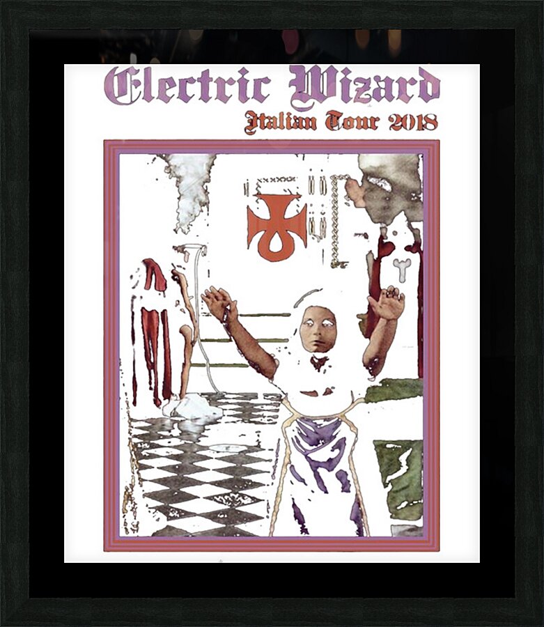 Electric Wizard 18 Picture Frame print